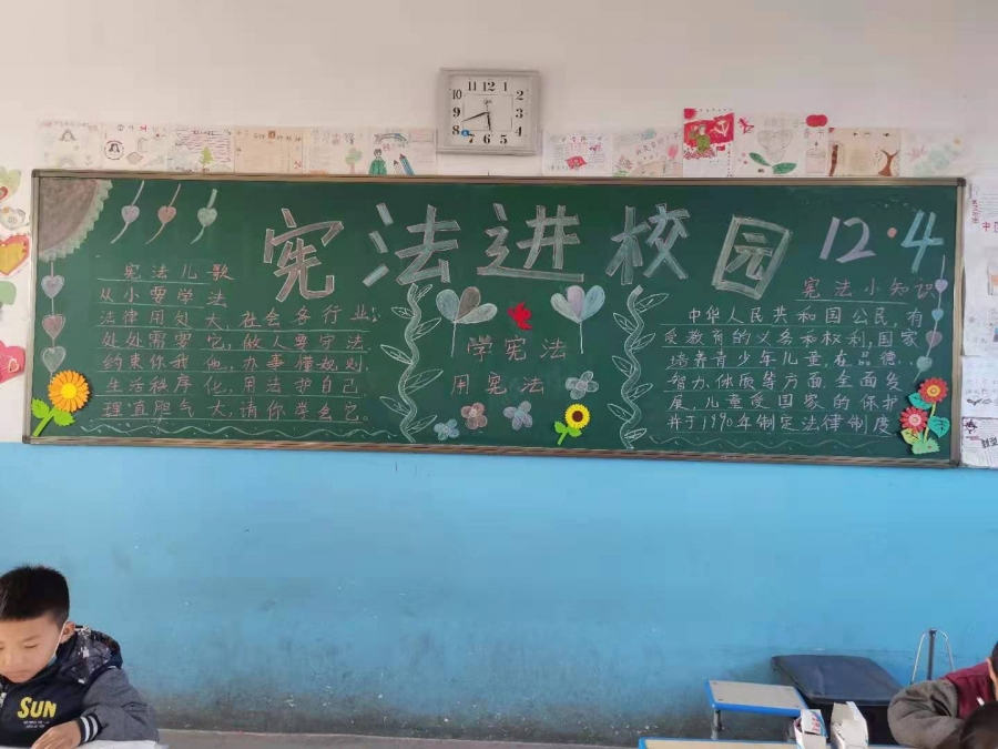 国家宪法日主题板报