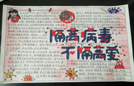 D:照片库2020年照片疫情防控相关照片疫情防控学生作品手抄报7高二52马秀萍.jpg