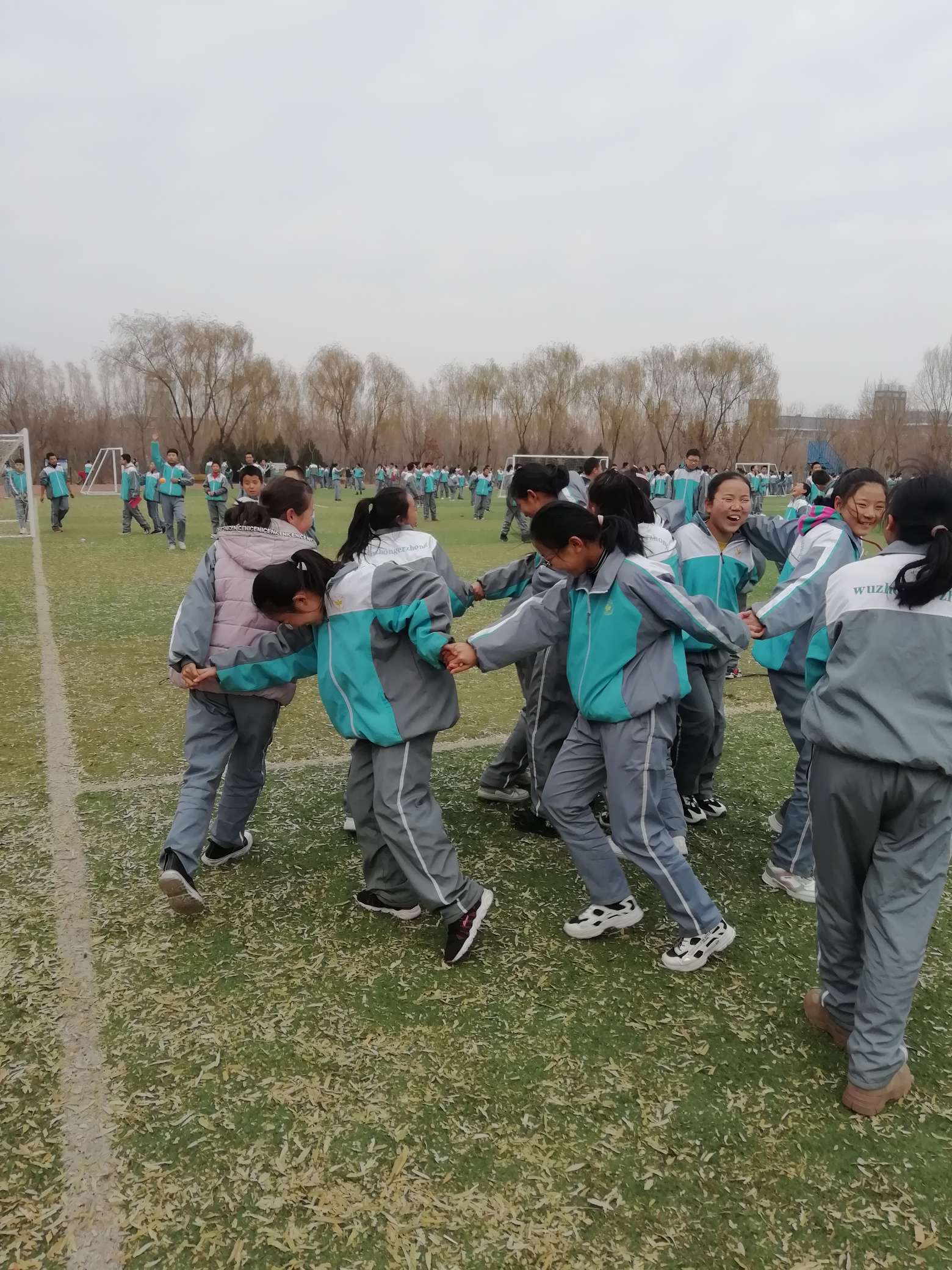 吴忠市第二中学大课间活动掠影