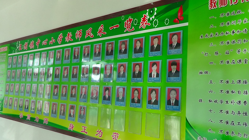 教师风采一览表