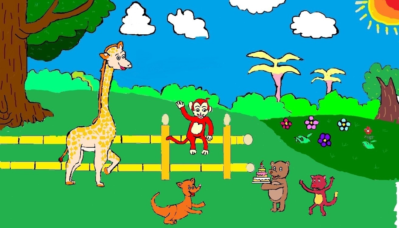 学校概况 内容详情1/ 2 马缘珍子,作者把动物拟人化,许多动物组成一个