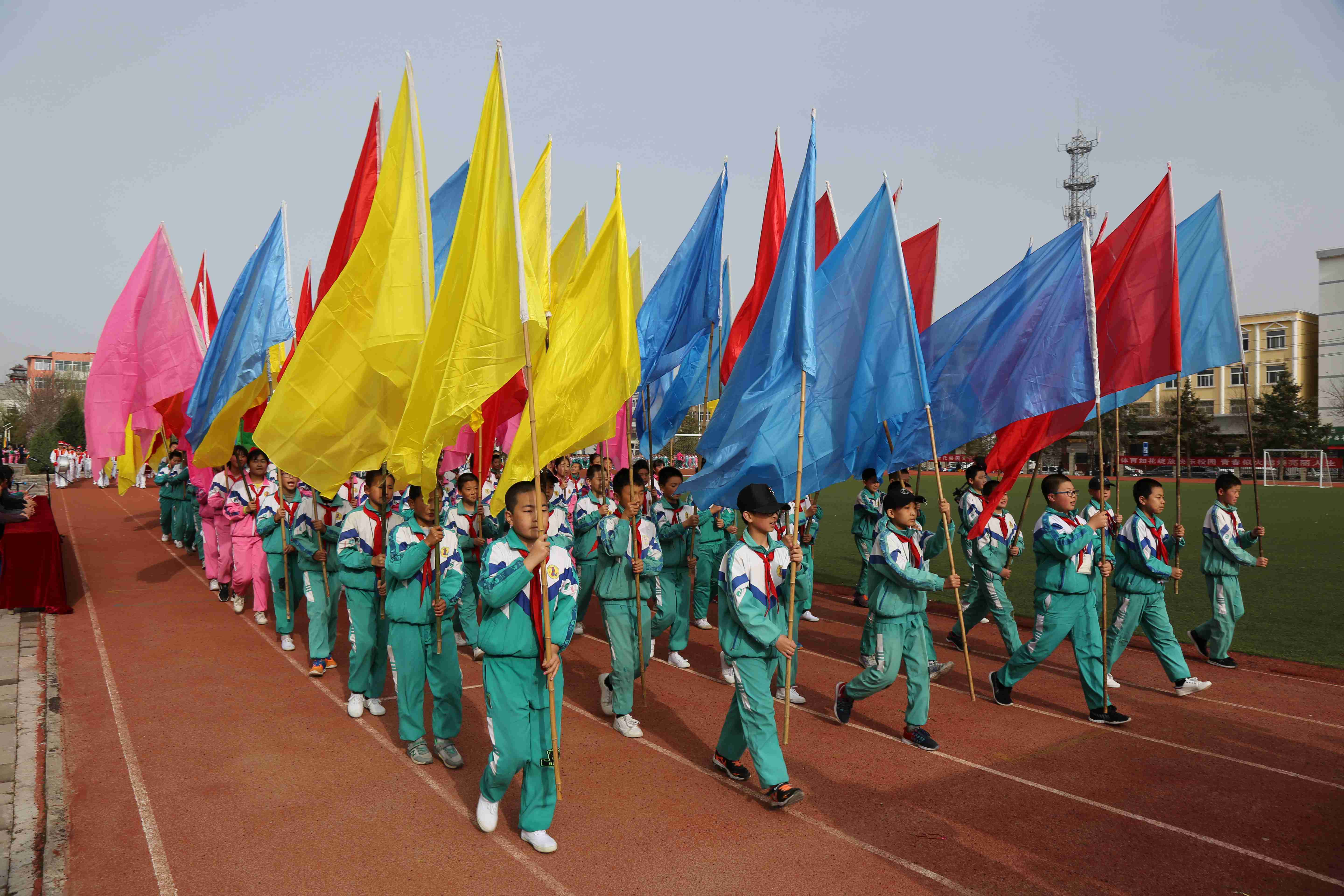 第30届中高年级田径运动会隆重开幕 - 隆德县第一小学 - 宁夏教育资源
