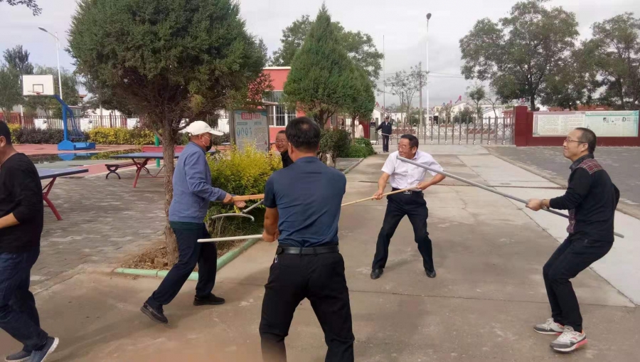 青铜峡市 邵岗中心小学防暴反恐演练总结