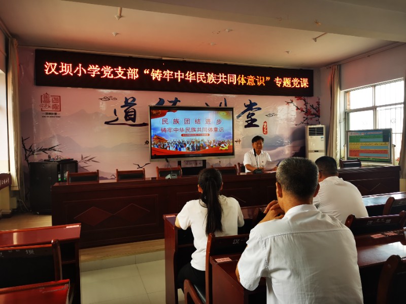 20220706汉坝小学在四楼会议室组织22名党员开展汉坝小学党支部“铸牢中华民族共同体意识“专题党课活动 (3).jpg